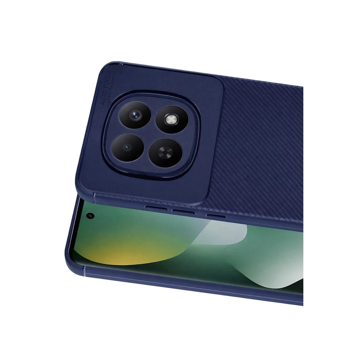 Xiao Red Note 15 Pro 5g Auto Focus Karbon Kapak - Lacivert görsel 2