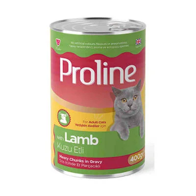 Kuzu Etli Sos İçinde Gravy Yetişkin Kedi Konservesi 12 Adet 400 Gr