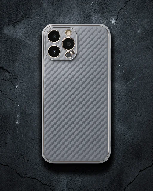 Apple İphone 13 Pro Kılıf Coco Karbon Silikon - Gri