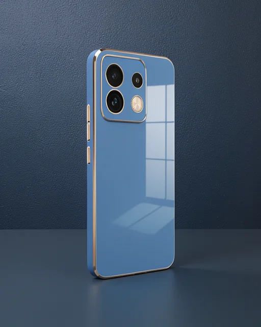 Xiaomi Redmi Note 13 Pro 5g Kılıf Volet Silikon - Mavi