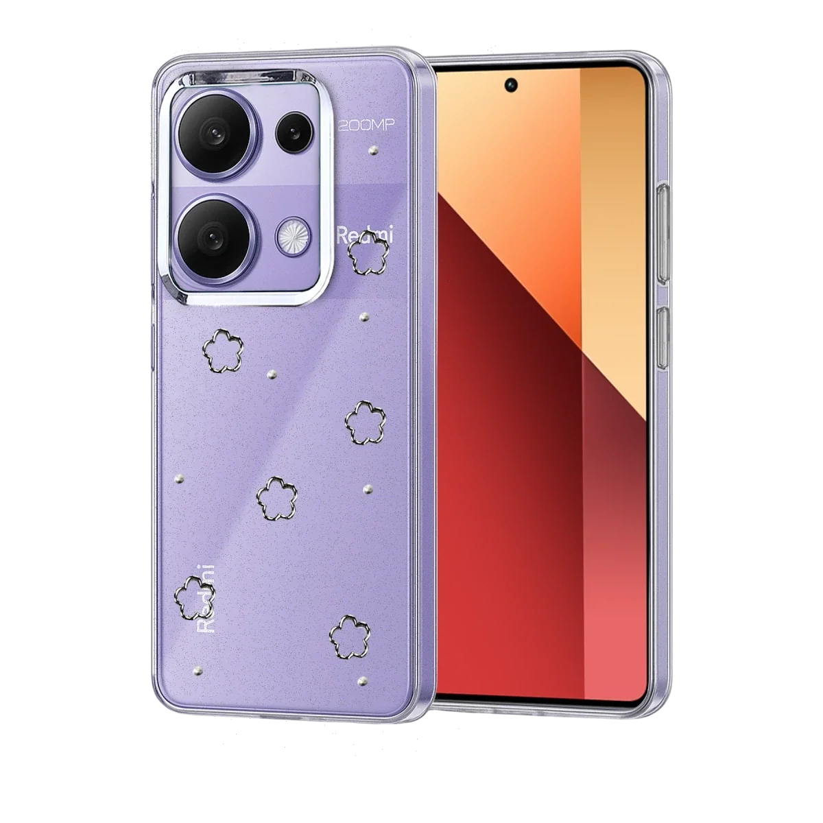 Xiaomi Redmi Note 13 Pro 4G Fiyonk Desenli Kapak - Desen 8