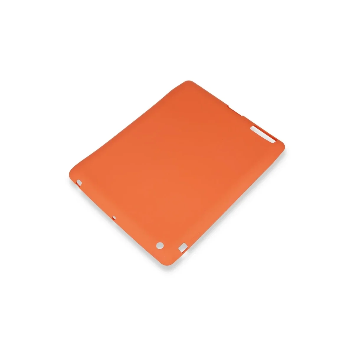 Apple iPad 4 9.7 Kılıf Evo Tablet Silikon - Turuncu görsel 3