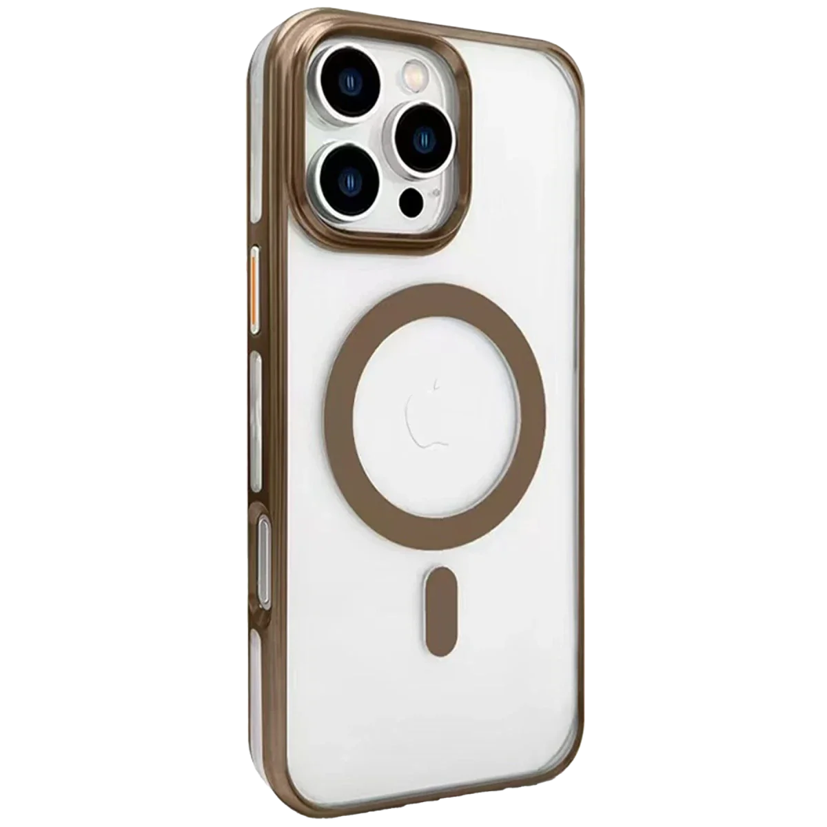 Joko Apple iPhone 16 Pro Gleam PC Sert Magsafe Kılıf - Kahverengi