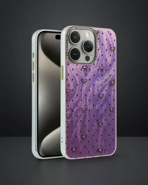 Apple İphone 15 Pro Max Kılıf Blade Aynalı Desenli Kapak - Desen 2