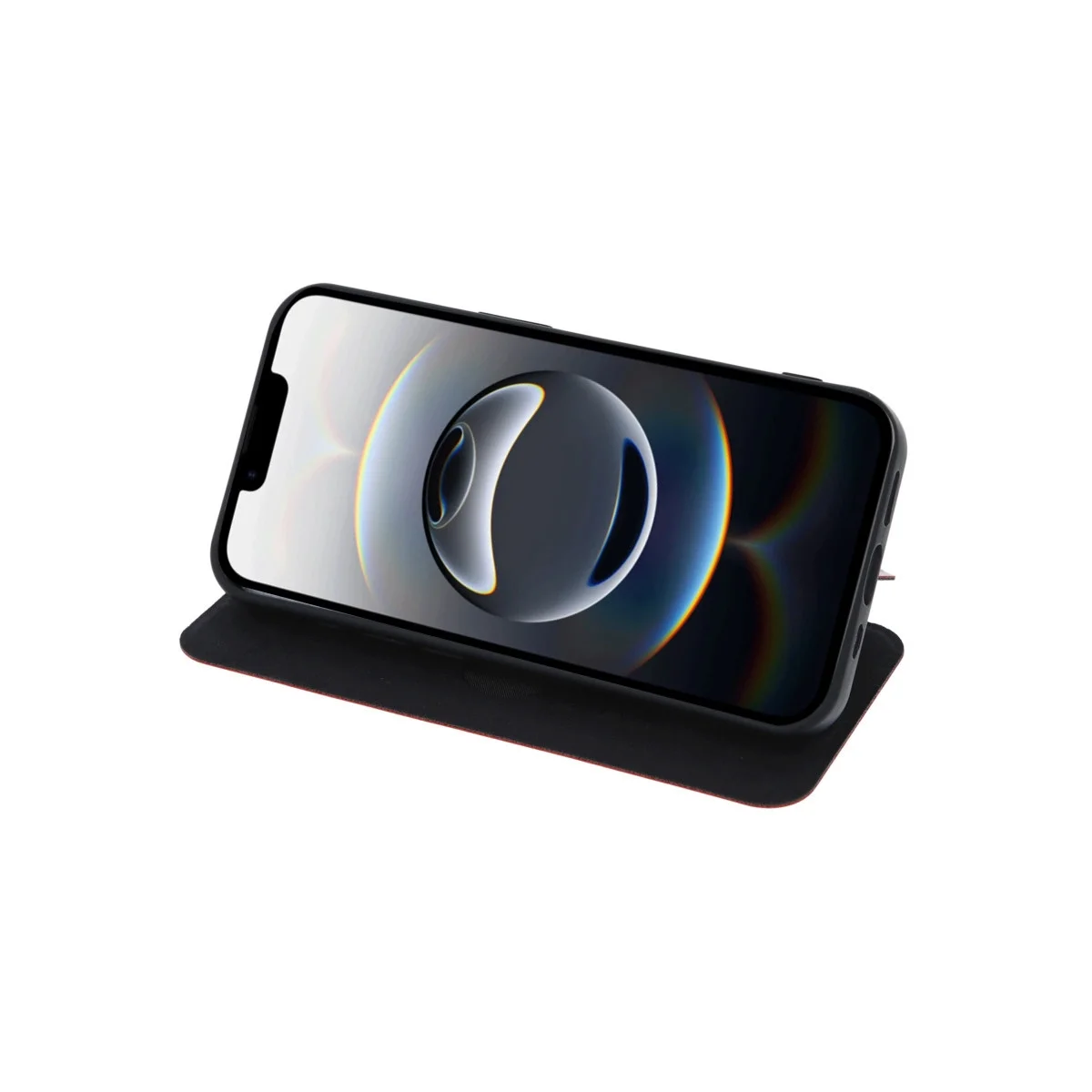 Apple İphone 16e Kılıf Flip Cover - Koyu Yeşil görsel 3