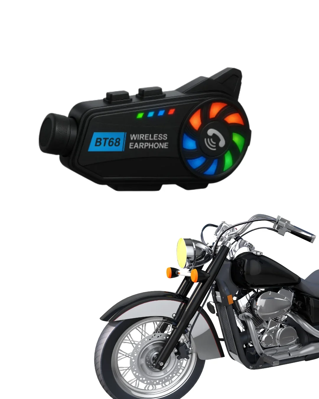 Motosiklet Kamera Seti Geniş Açılı Lens ve Mobil Uygulama Destekli görsel 5