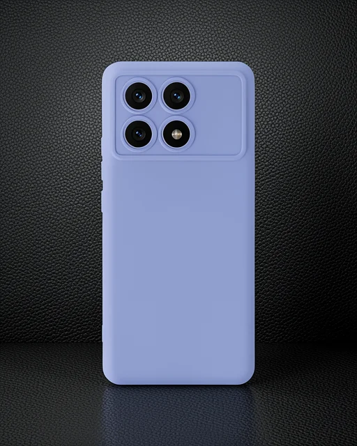 Xiaomi Poco X6 Pro Kılıf Nano İçi Kadife Silikon - Lila
