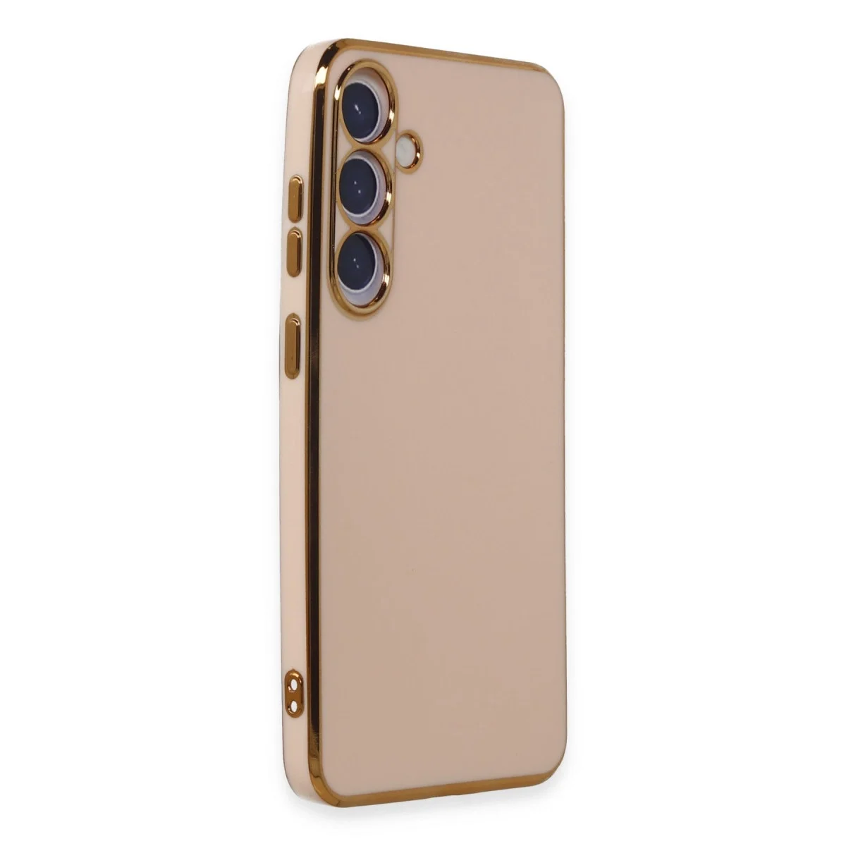 Samsung Galaxy S24 Plus Kılıf Volet Silikon - Pembe görsel 2