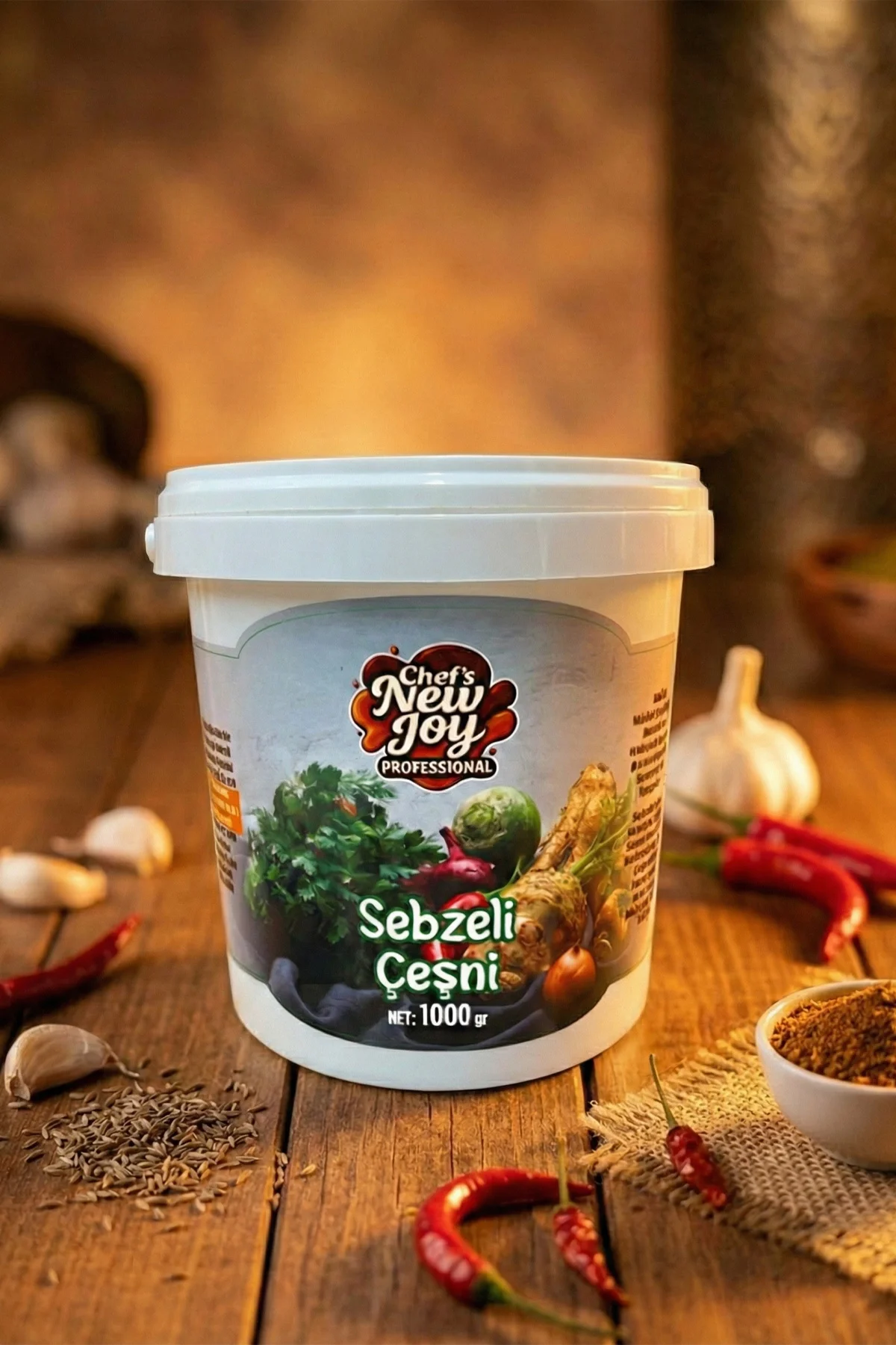 Sebzeli Çeşni 1000 G X 8 Adet - 1 Koli (Koli Bazlı Avantaj Paketi) görsel 3