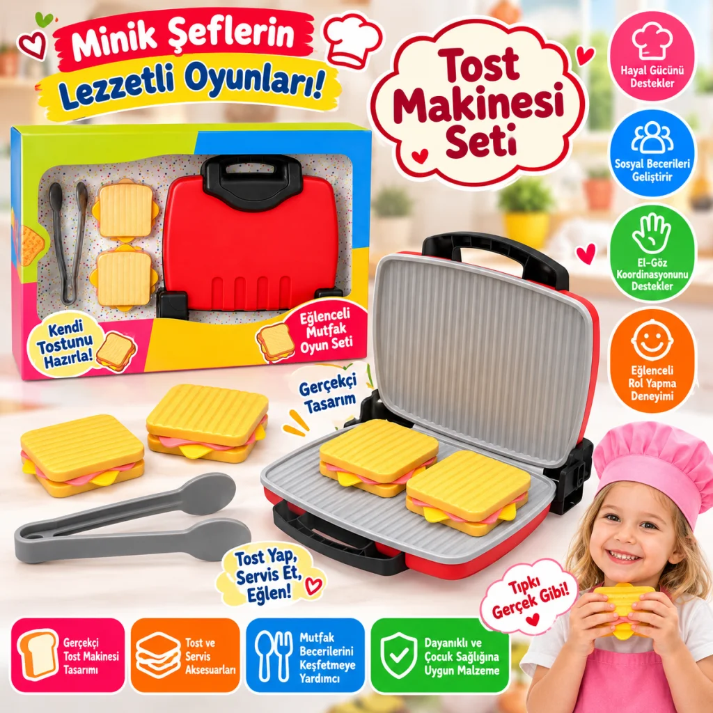 -31280 Tost Makinesi Seti görsel 2