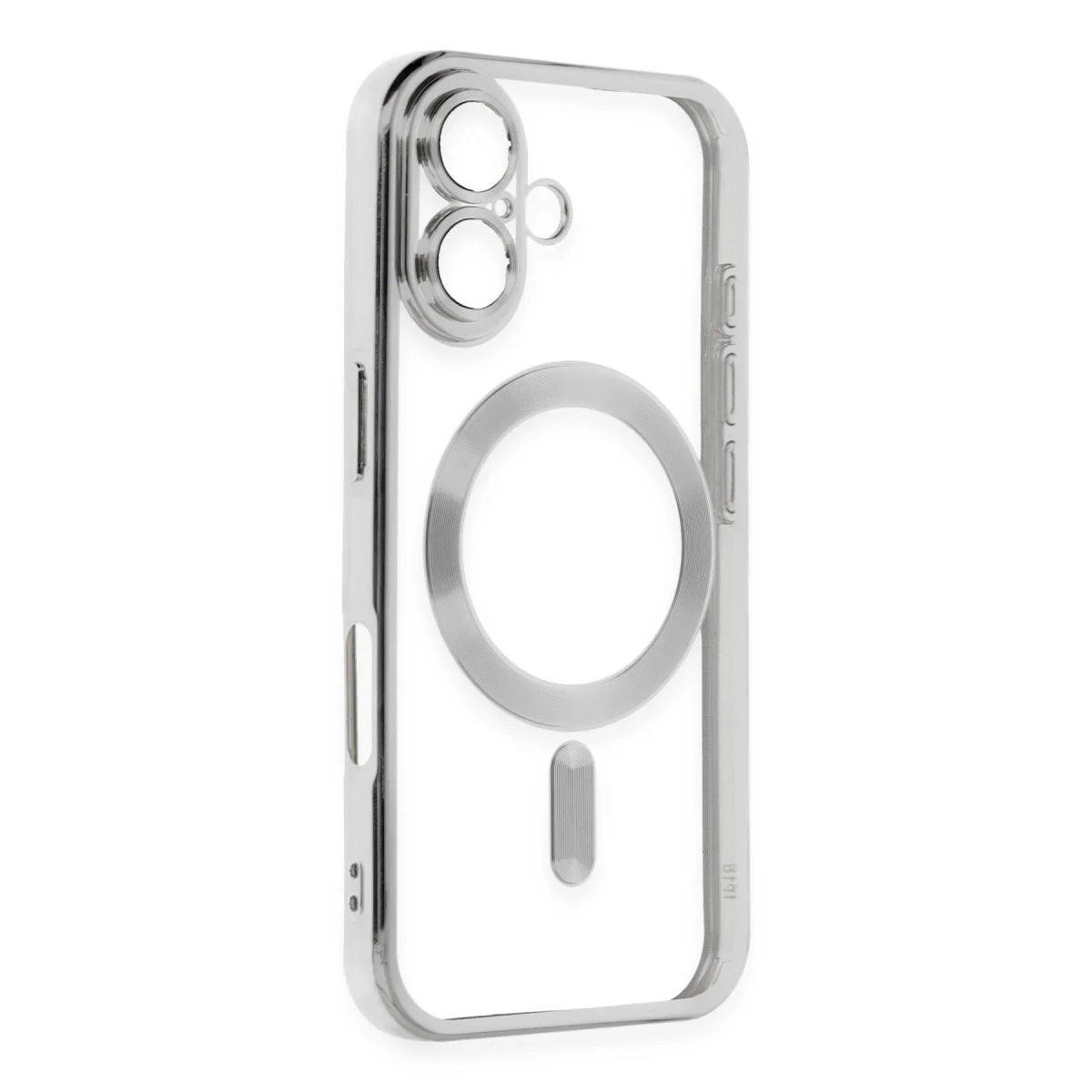 Apple İphone 16 Plus Kılıf Kross Magneticsafe Kapak - Gümüş görsel 2