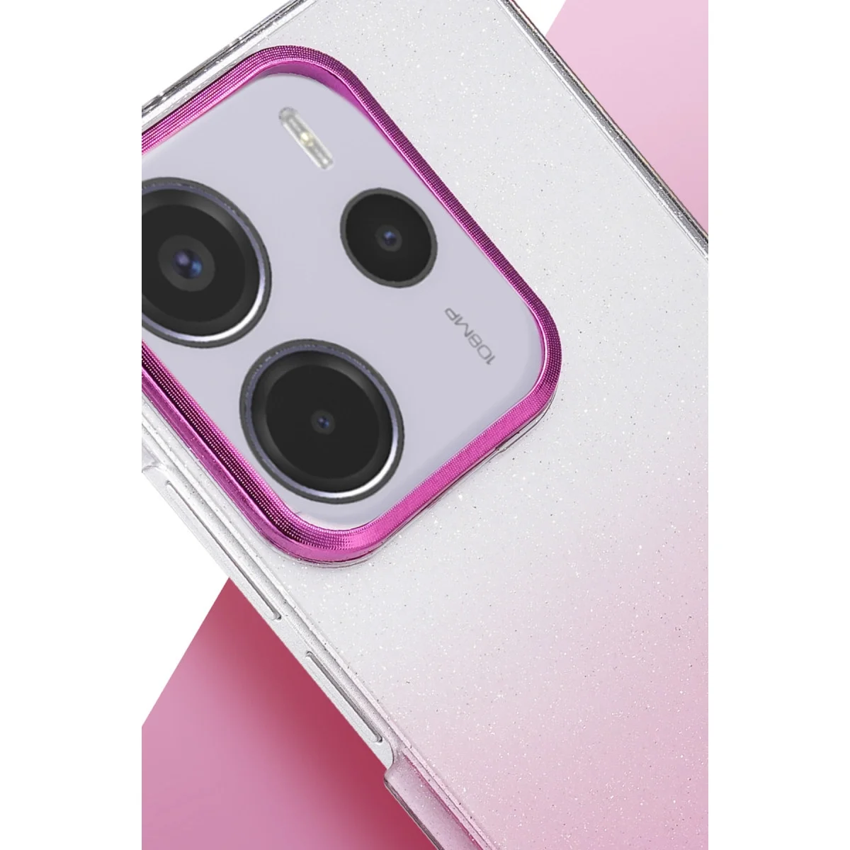 Xiao Red Note 14 4g Glossy Kapak - Pembe görsel 2
