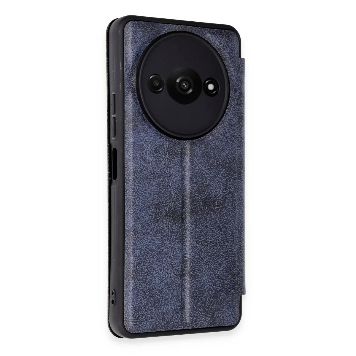 Xiaomi Redmi A3 4g Kılıf Flip Cover - Lacivert görsel 2