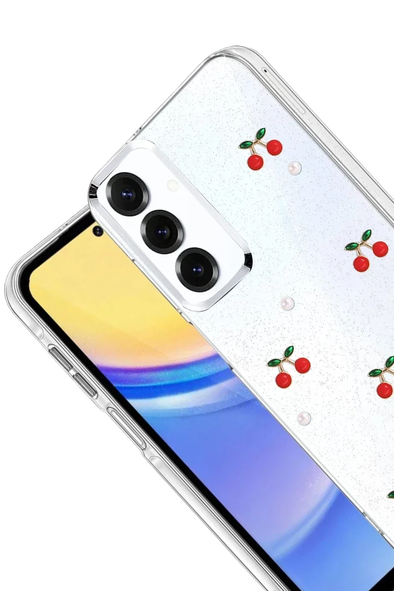 Samsung Galaxy S24 FE Fiyonk Desenli Kapak - Desen 9 görsel 2
