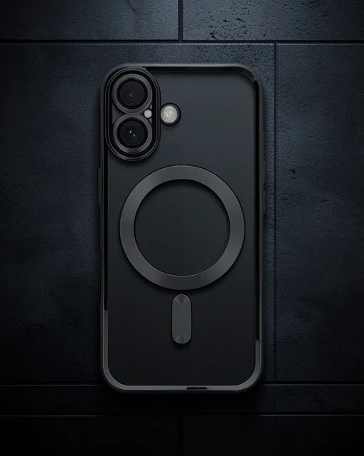 Apple İphone 16 Kılıf Kross Magneticsafe Kapak - Siyah