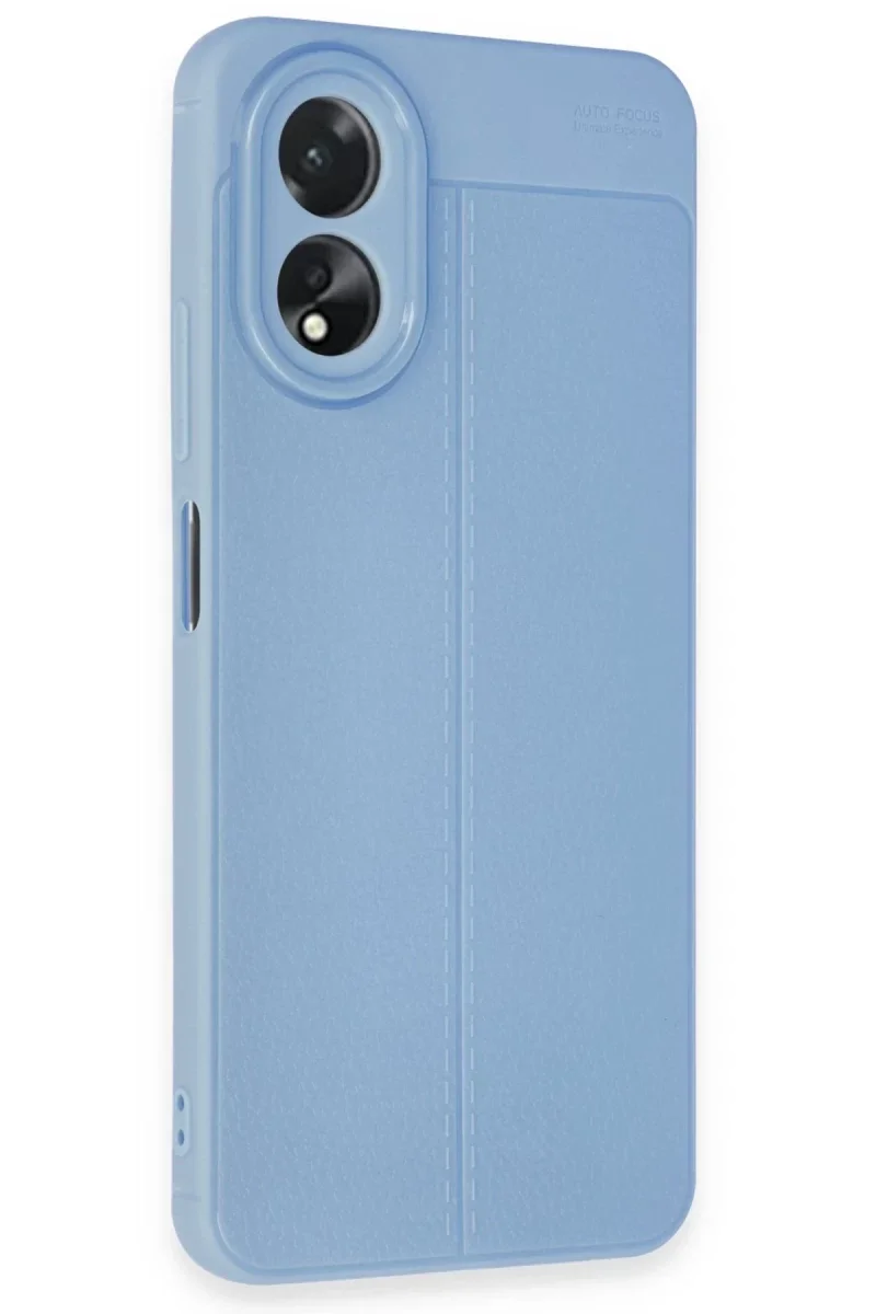 Oppo A38 Kılıf Auto Focus Kapak - Mavi görsel 3