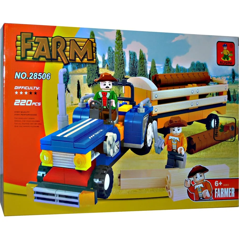 Ausını Lego 220 Parça Çiftlik Oyun Seti görsel 2