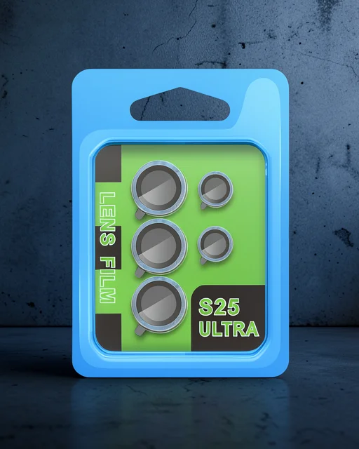 Samsung Galaxy S25 Ultra Raze Metal Kamera Lens - Mavi