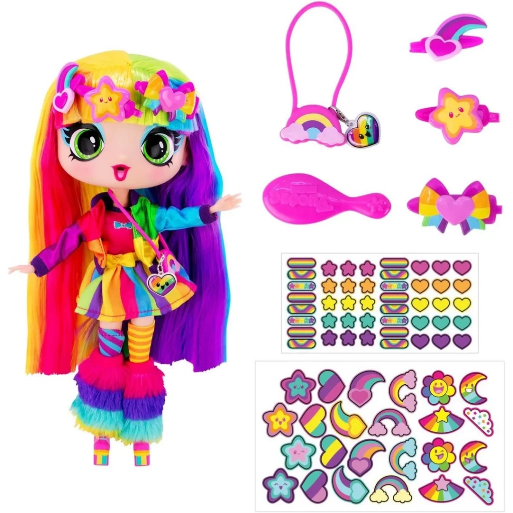 Decora Girlz Büyük Moda Bebek 28 cm görsel 2