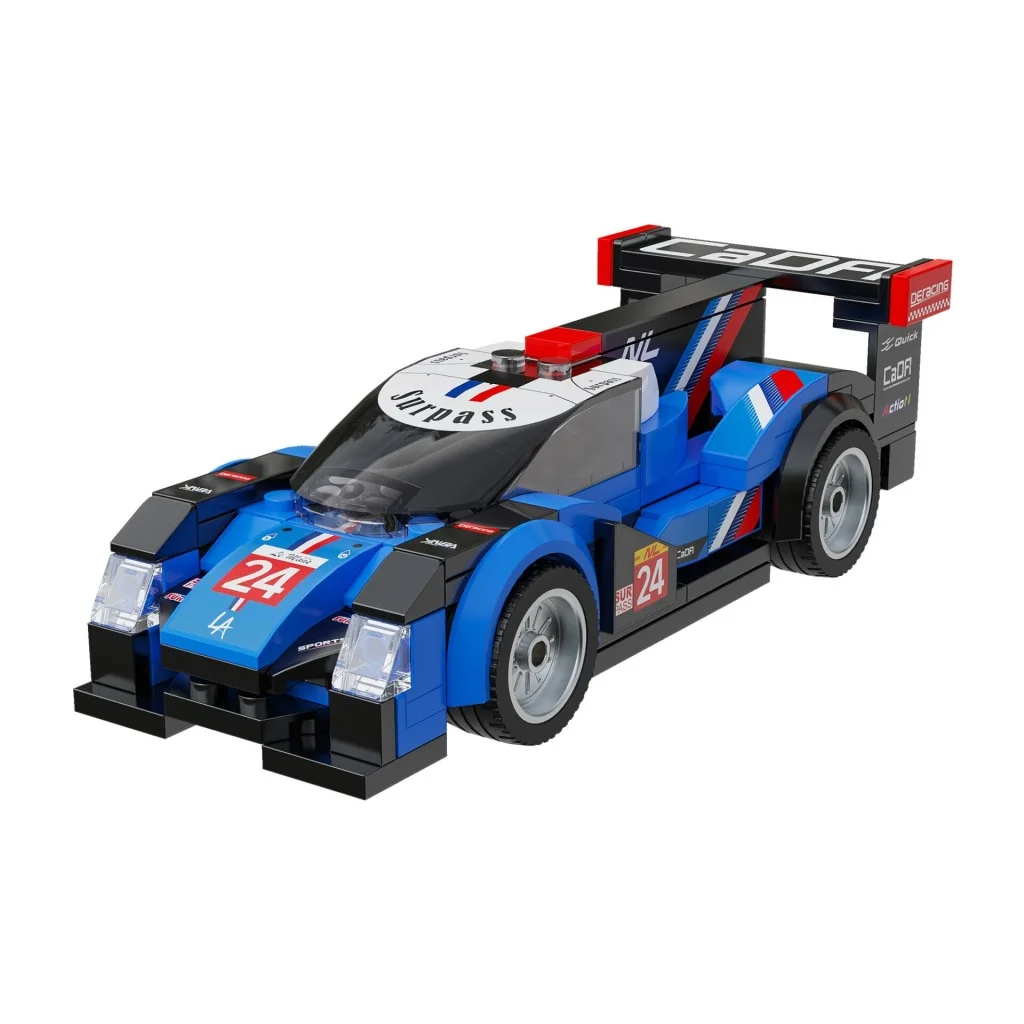 C55053W Cada Süpersonik Yıldız Spor Araba 164 Parça Block Oyuncak
