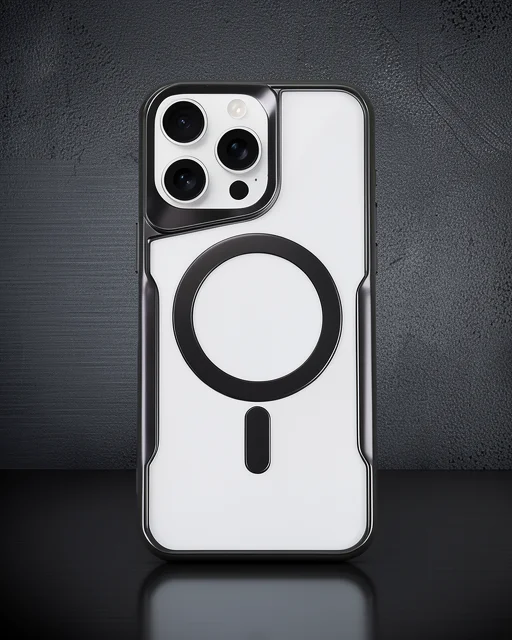 Apple İphone 16 Pro Kılıf Boyi Magsafe Silikon Kapak - Siyah