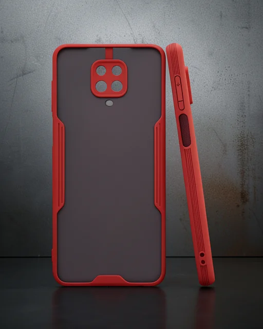 Xiaomi Redmi Note 9s Kılıf Platin Silikon - Lila