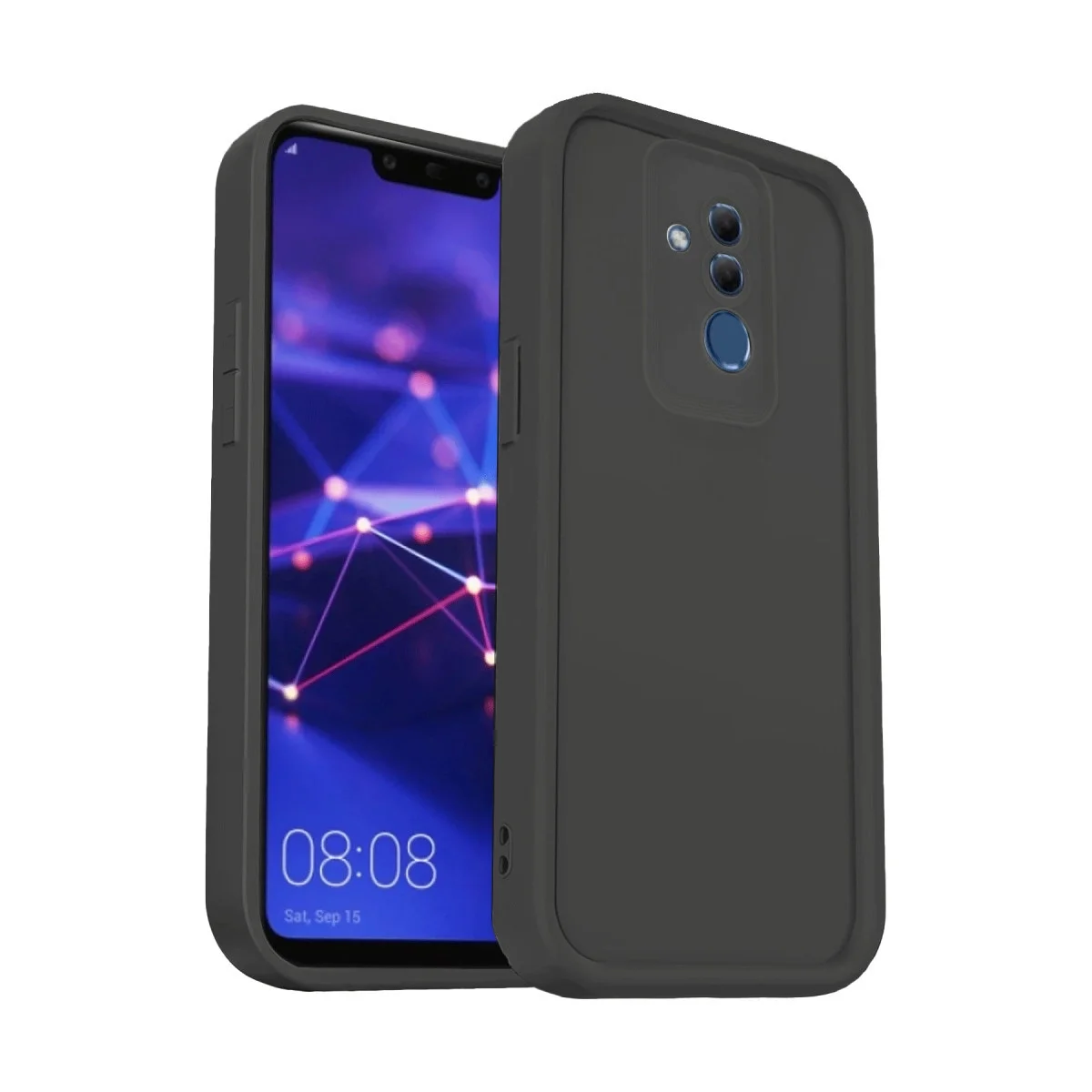 Huawei Mate 20 Lite Kılıf Viera Silikon - Siyah