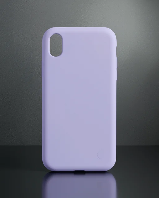 Apple İphone Xr Kılıf Nano İçi Kadife Silikon - Lila