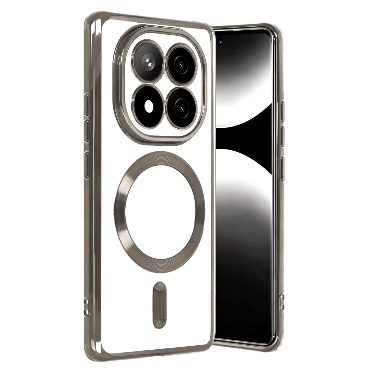 Xiaomi Redmi Note 15 Pro Plus 5G Kross Magneticsafe Kapak - Titan Gri