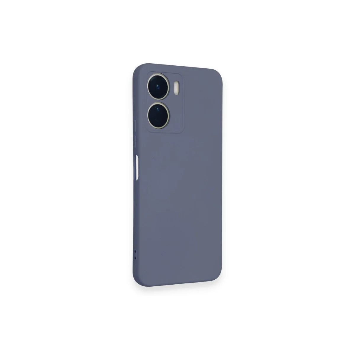 Vivo Y16 Kılıf Nano İçi Kadife Silikon - Gri görsel 2