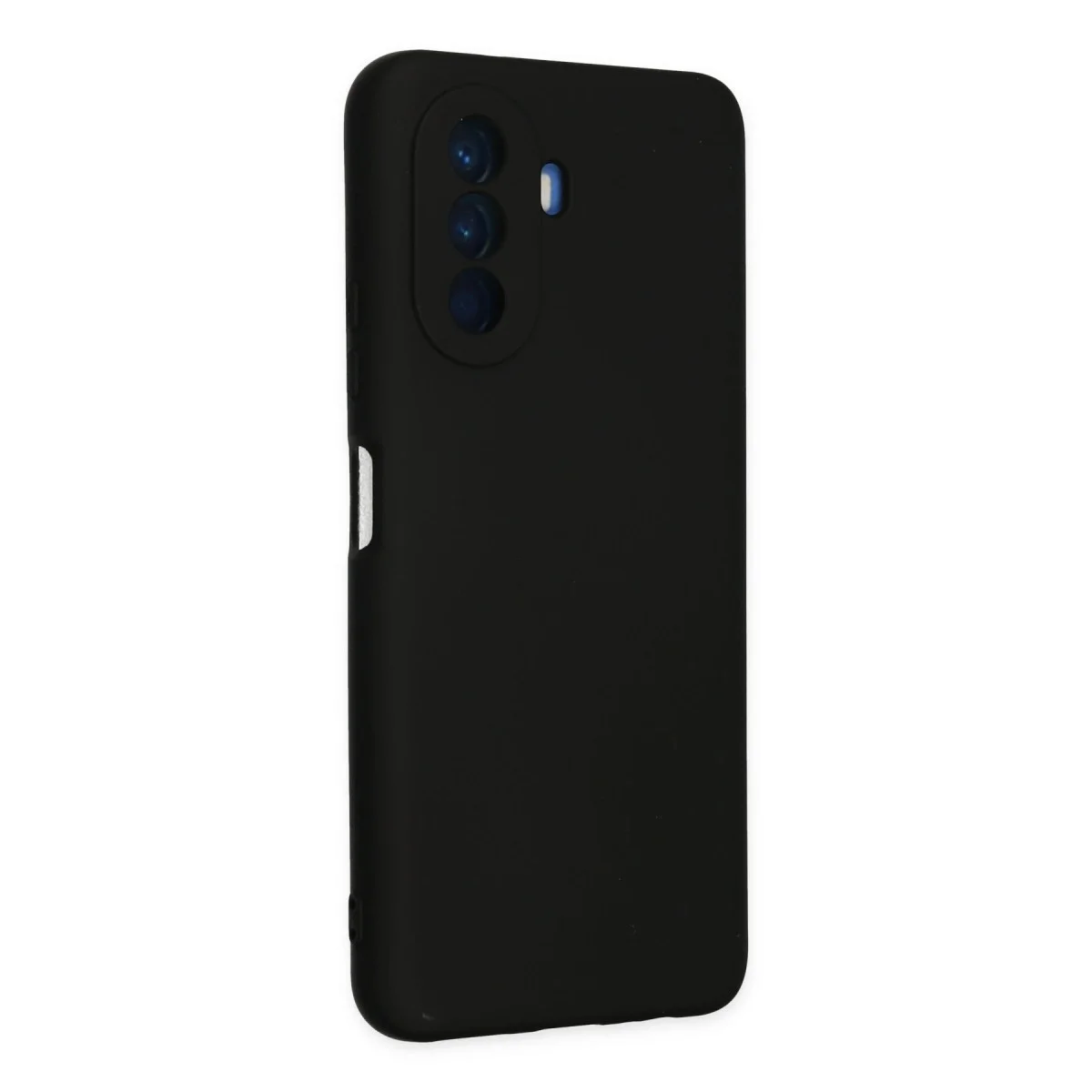Huawei Nova Y70 Kılıf Nano İçi Kadife Silikon - Siyah görsel 2