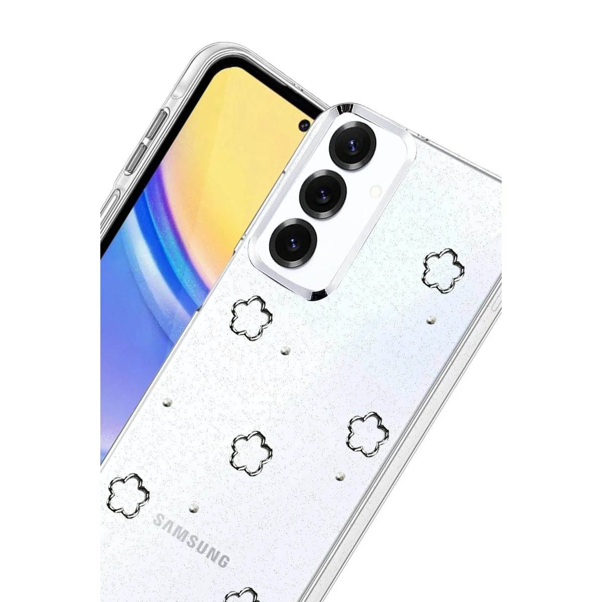 Samsung Galaxy S25 Fe Fiyonk Desenli Kapak - Desen 2 görsel 3