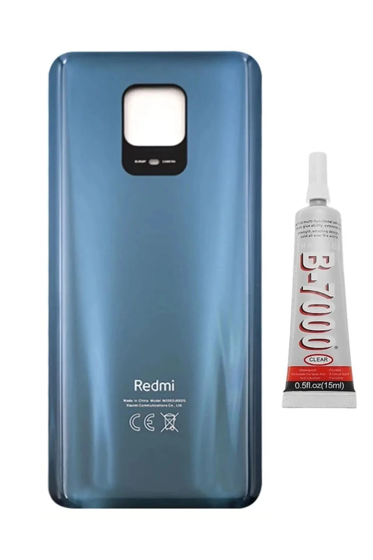 Redmi Note 9s - Note 9 Pro Arka Pil Kapağı Yapıştı görsel 3