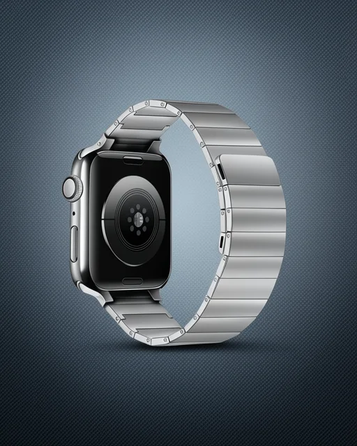 Apple Watch 38mm Kr404 Huks Kordon - Gümüş