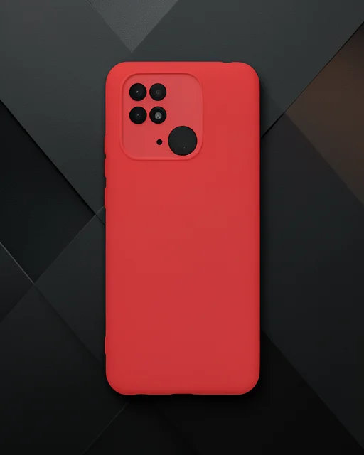 Xiaomi Redmi 10c Kılıf Nano İçi Kadife Silikon - Sarı