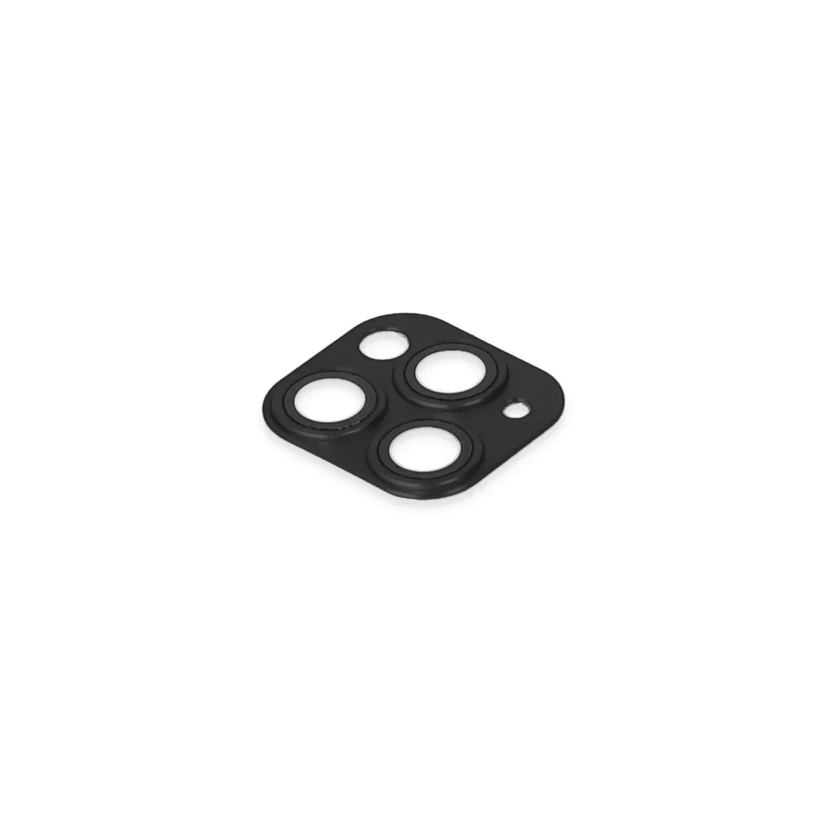 Apple iPhone 11 Pro Max Pers Alüminyum Kamera Lens - Siyah görsel 4