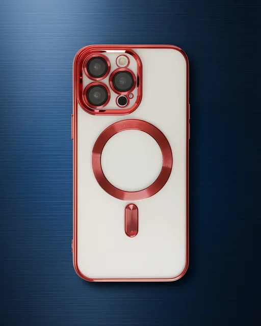Apple İphone 14 Pro Kılıf Kross Magneticsafe Kapak - Kırmızı
