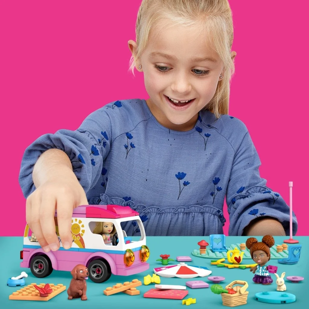 GWR35 MEGA™ Barbie®'nin Mega Karavanı 123 parça +5 yaş görsel 4
