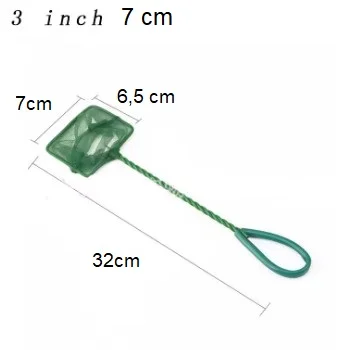 Akvaryum Balık Yakalama Kepçesi 3 inç 7 cm görsel 2