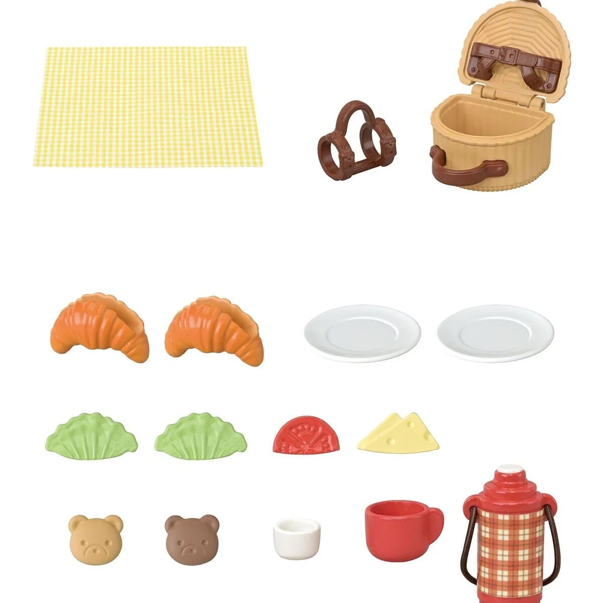 5852 Sylvanian Families Biscuit Kardeşler Leziz Piknik Seti +3 yaş görsel 3