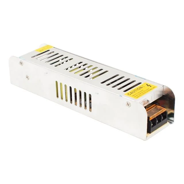 PM-13035 12V 10A Slim Metal Kasa Şerit LED ve Güvenlik Kamerası Trafo Güç Kaynağı