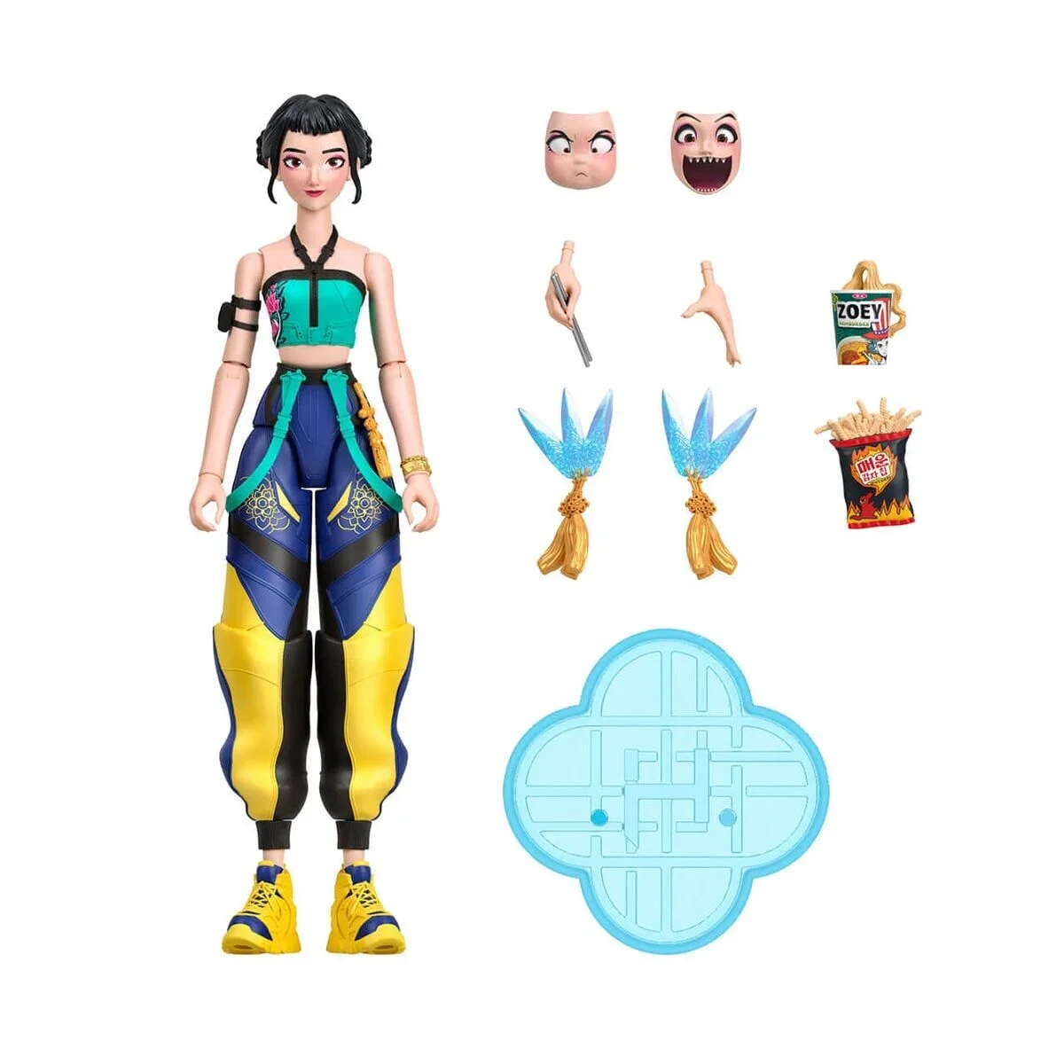 JRY32 K-POP Demon Hunters - Zoey Aksiyon Figürü görsel 2