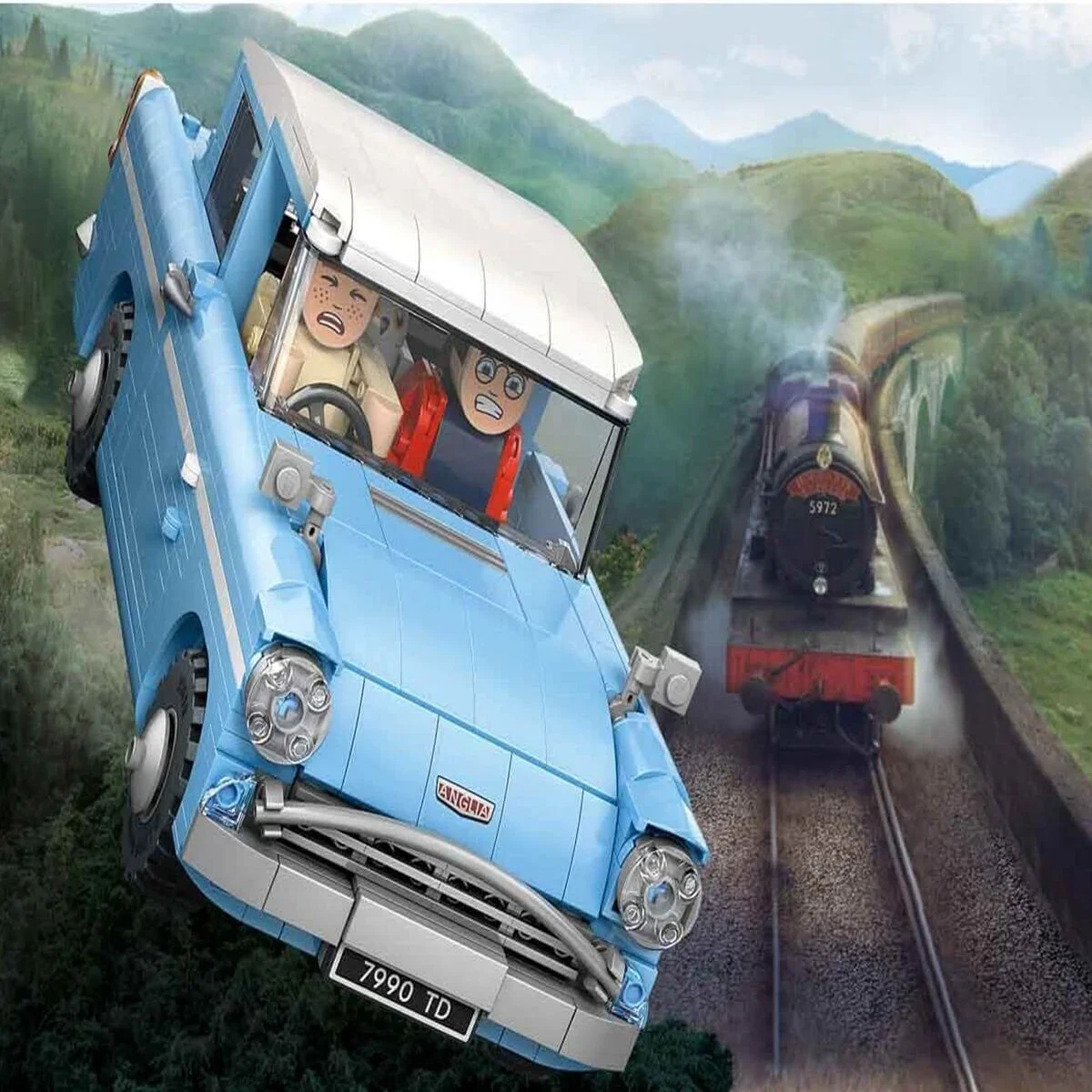 76470 Lego Harry Potter Sihirli Uçan Ford Anglia 868 parça +14 yaş görsel 5