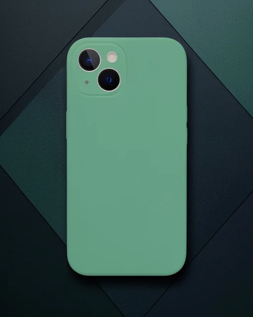 Apple İphone 13 Mini Kılıf Lansman Legant Silikon - Yeşil