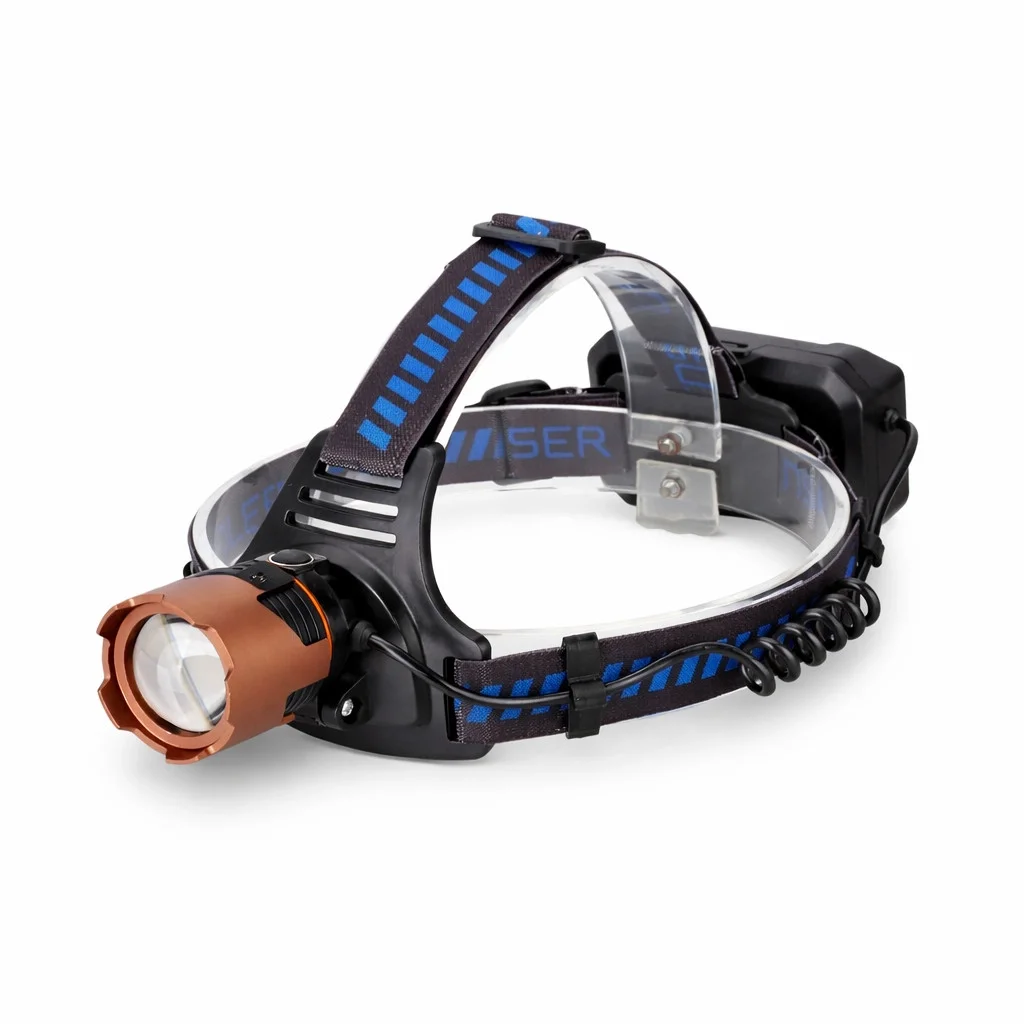 BD-49 10W TG LED Alüminyum Alaşımlı Zoomlu Type-C Şarjlı Kafa Feneri