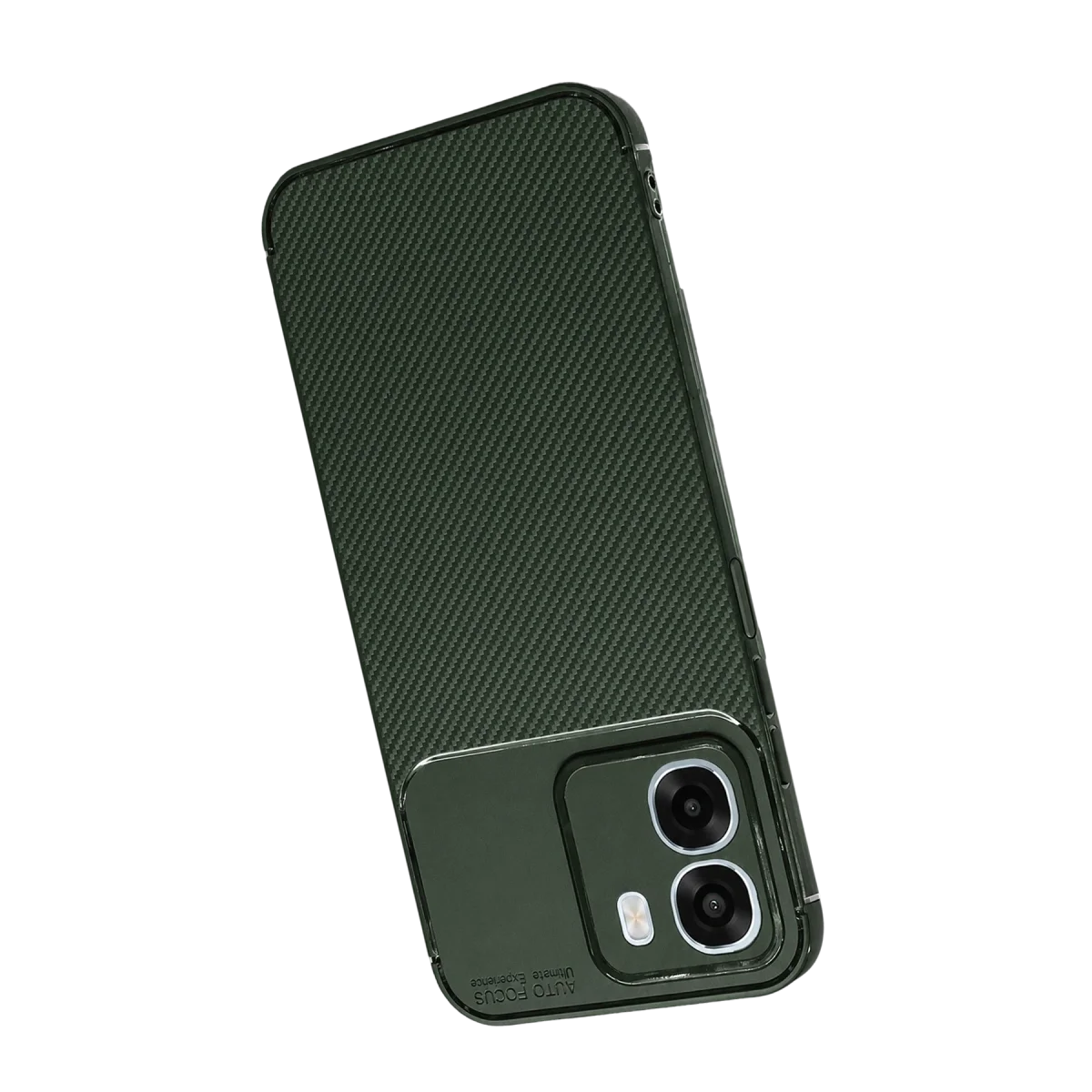 Oppo Oppo A6t 5g Auto Focus Karbon Kapak - Koyu Yeşil görsel 3