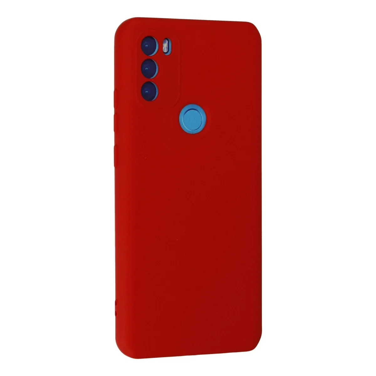 General Mobile Gm 21 Plus Kılıf Nano İçi Kadife Silikon - Kırmızı görsel 2