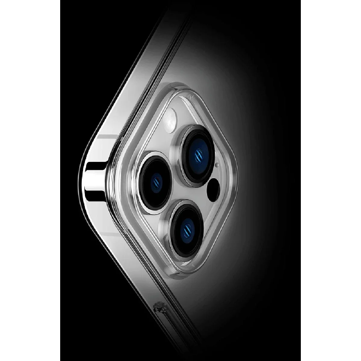 Apple iPhone 14 Pro Max Kılıf Tron Şeffaf Magsafe Kapak - Mavi görsel 6