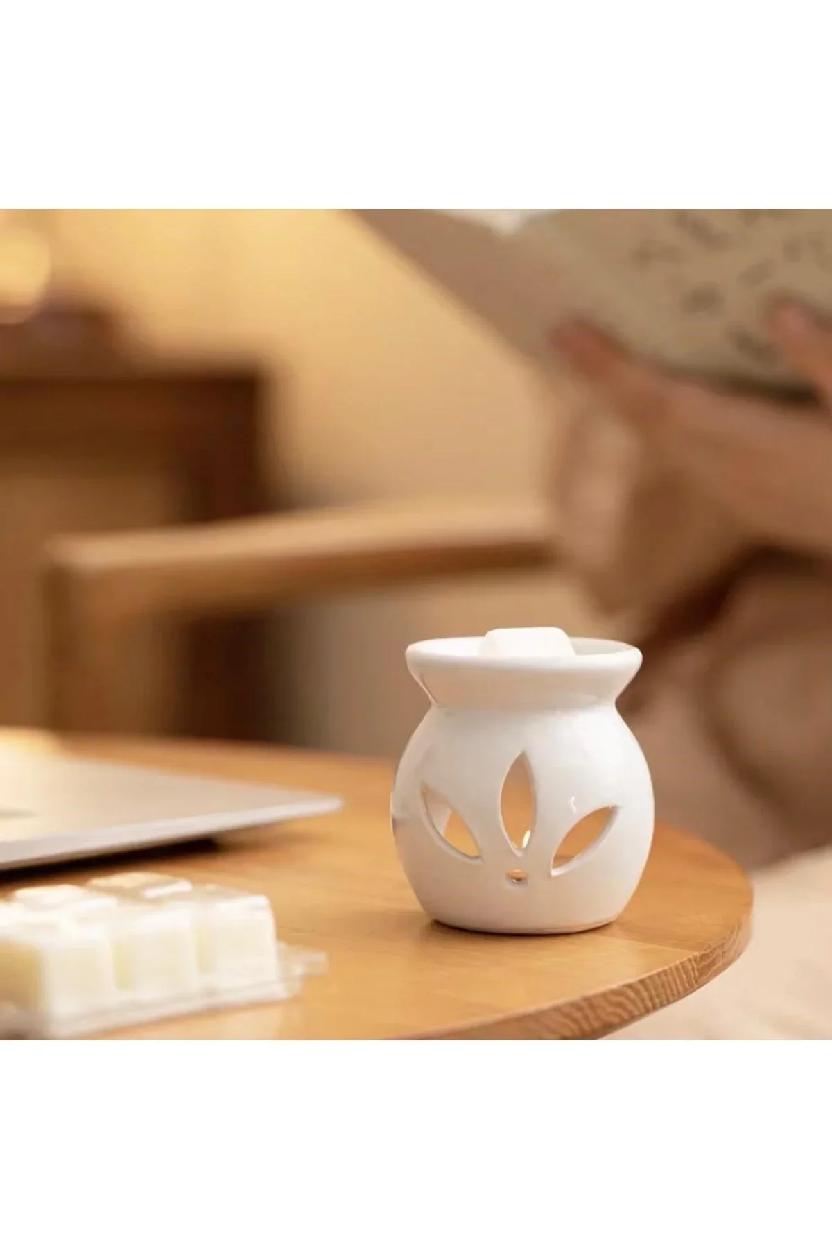 Sonx 3 lü Aromaterapi Uçucu Yağ Seti ve Serak Buhurdanlık - Rahatlatıcı Oda Kokusu & Spa Deneyi görsel 3