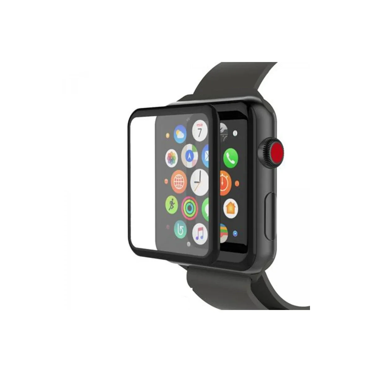 Apple Watch 42mm Polymer Nano Ekran Koruyucu